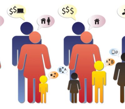 Family graphic - different phases & changing needs